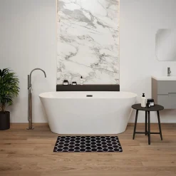 Sebastian Acrylic White Freestanding Bath - 1500 x 700mm