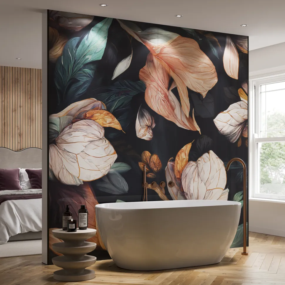 Showerwall Autumn Bloom Acrylic Pack Bathroom Wall Panel