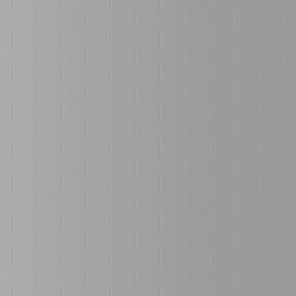 Showerwall Silver Grey 3mm Compact Tile Effect Bathroom Wall Panel - 1220 x 2440mm