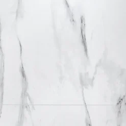 Showerwall White Marble Laminate Tile - 2400 x 600mm