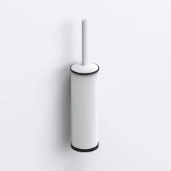 Sonia Tecno Project White Metal WC Brush Set - White