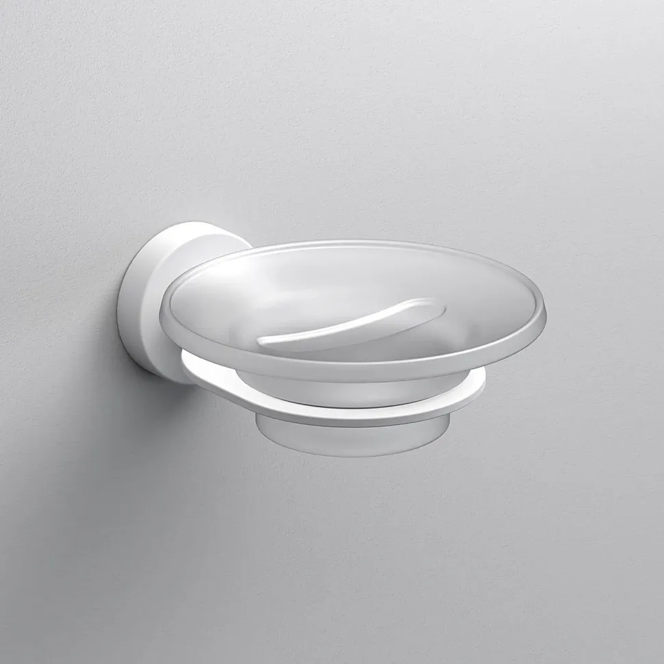 Sonia Tecno Project White Soap Dish - White