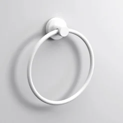 Sonia Tecno Project White Towel Ring Small - White