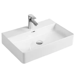 Sophia Rectangular 1 Tap Hole Countertop Basin - 600 x 420mm
