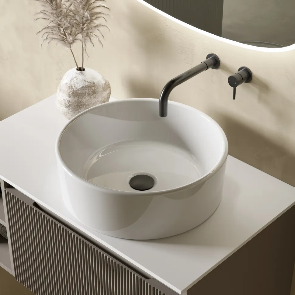 Sophia Round Countertop Basin - 410mm
