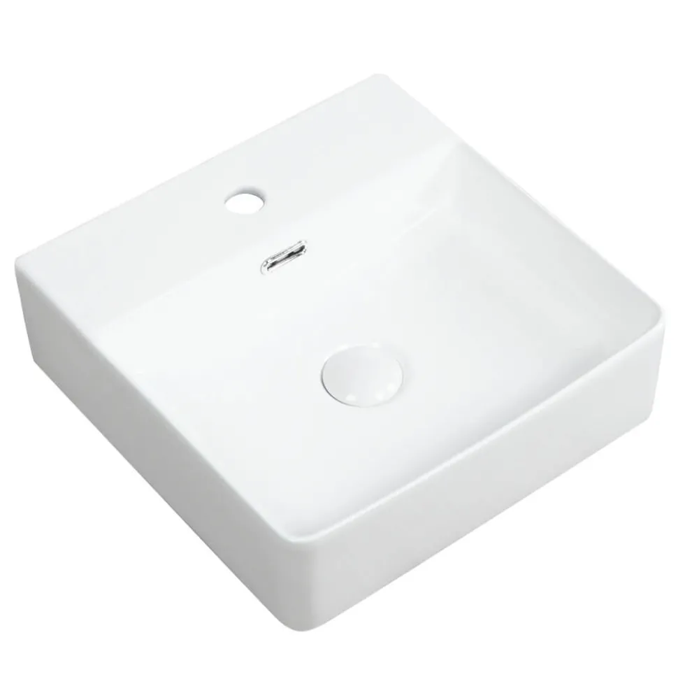 Sophia Square 1 Tap Hole Countertop Basin - 420 x 420mm
