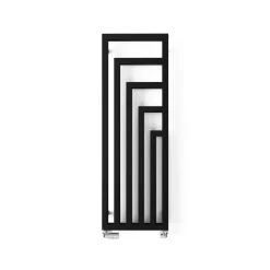 Terma Angus Heban Black Vertical Designer Radiator