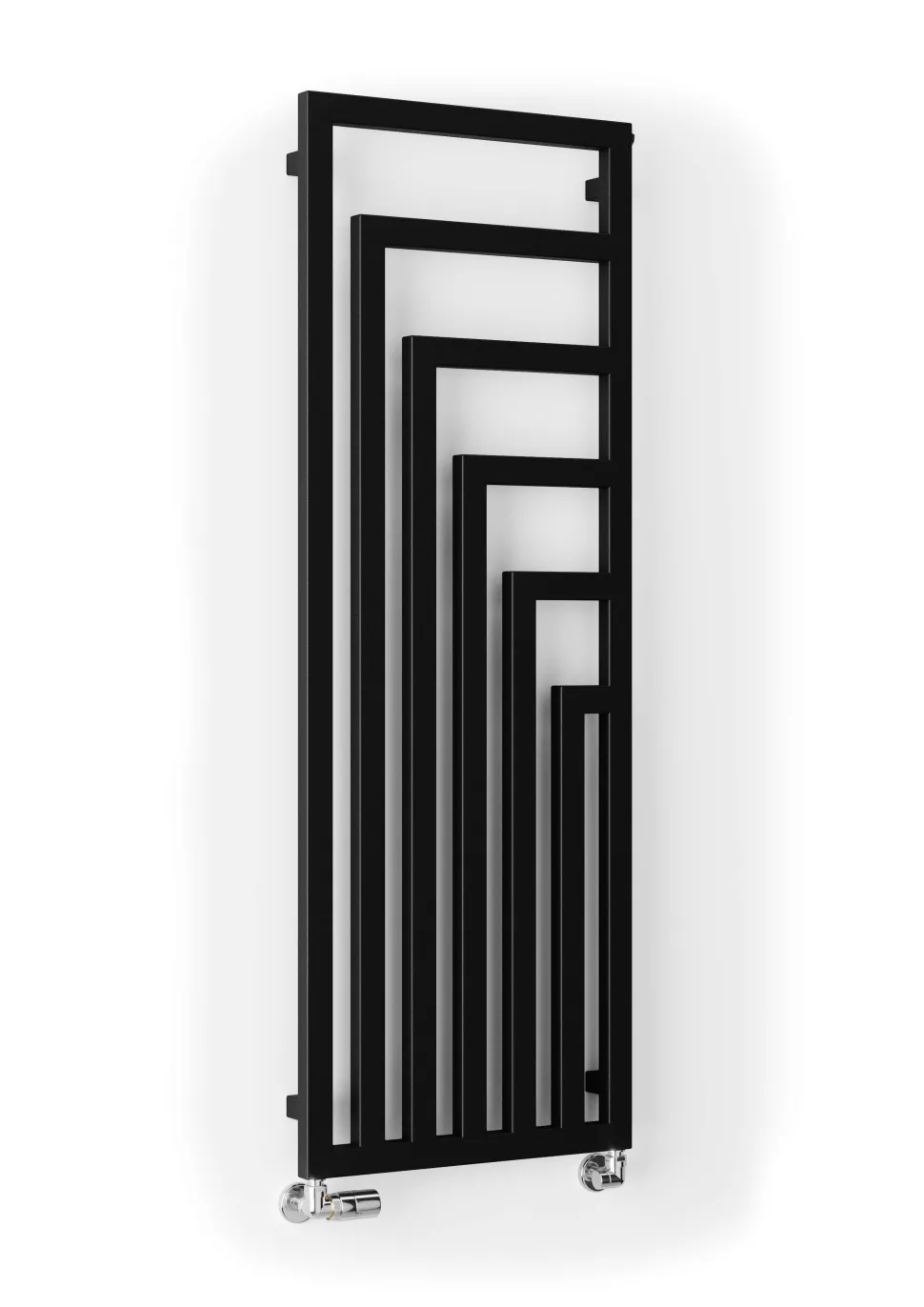 Terma Angus Heban Black Vertical Designer Radiator