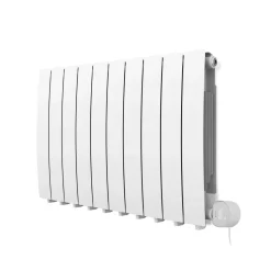 Terma Bergamo Electric Single Panel Horizontal Radiator with VEO Wi-Fi Controlled Heating Element