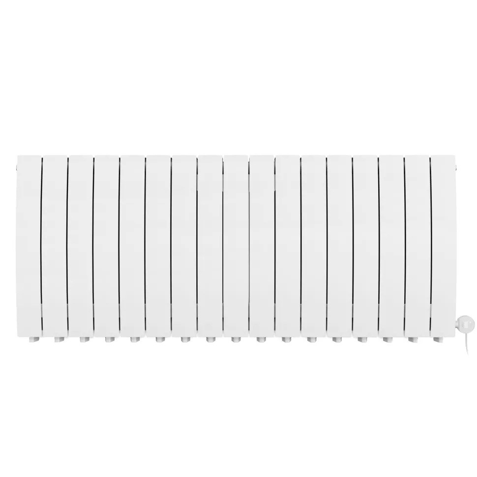 Terma Bergamo Electric Single Panel Horizontal Radiator with VEO Wi-Fi Controlled Heating Element