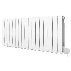 Terma Bergamo Electric Single Panel Horizontal Radiator with VEO Wi-Fi Controlled Heating Element