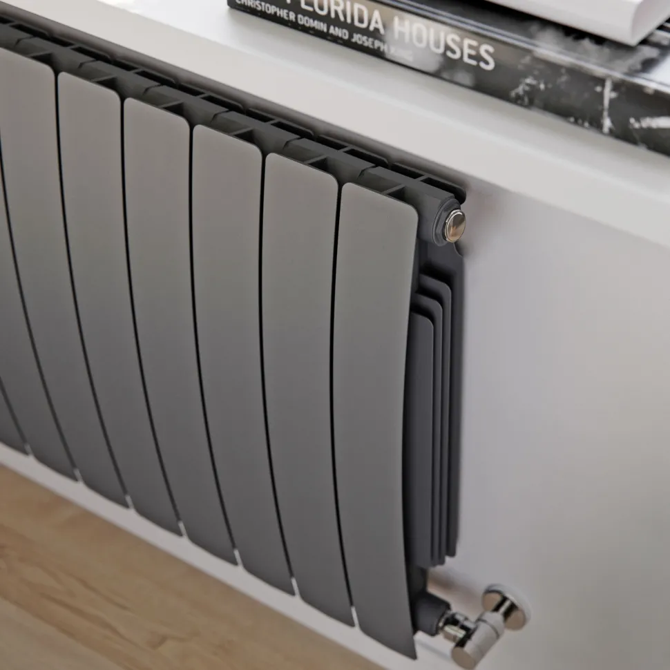 Terma Bergamo Single Panel Horizontal Radiator - 3 Sizes