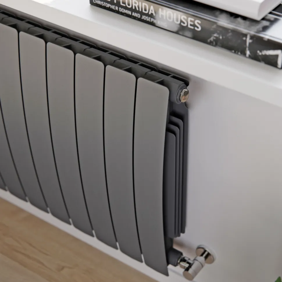 Terma Bergamo Single Panel Horizontal Radiator - 3 Sizes