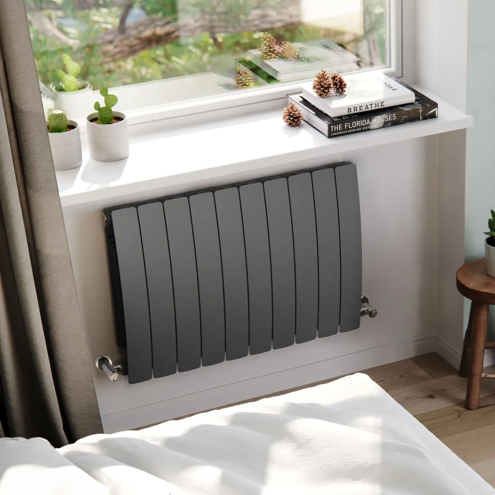 Terma Bergamo Single Panel Horizontal Radiator - 3 Sizes