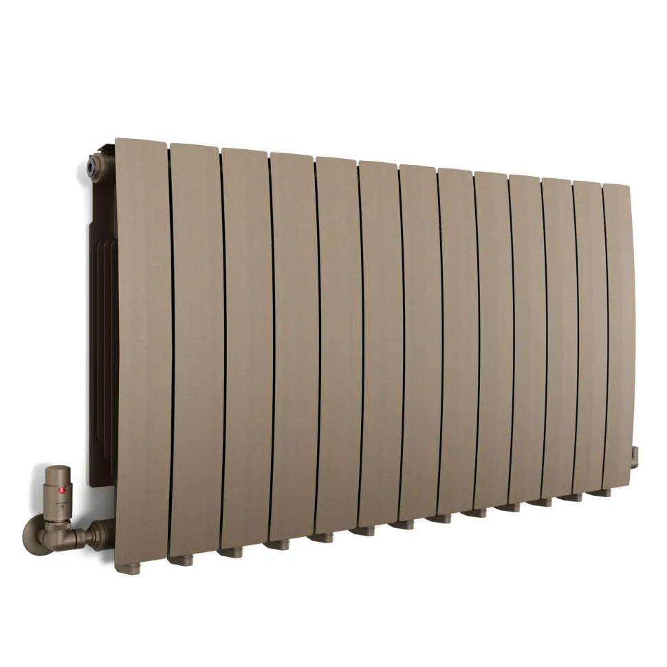 Terma Bergamo Single Panel Horizontal Radiator - 3 Sizes