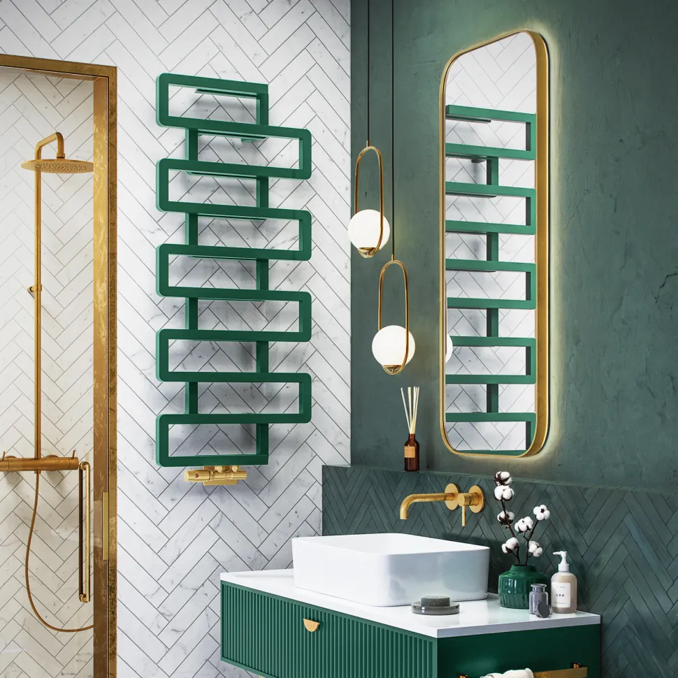 Terma Bookie Heated Towel Rail - 2 Sizes