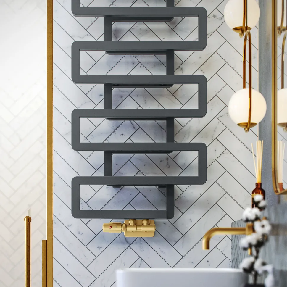 Terma Bookie Heated Towel Rail - 2 Sizes
