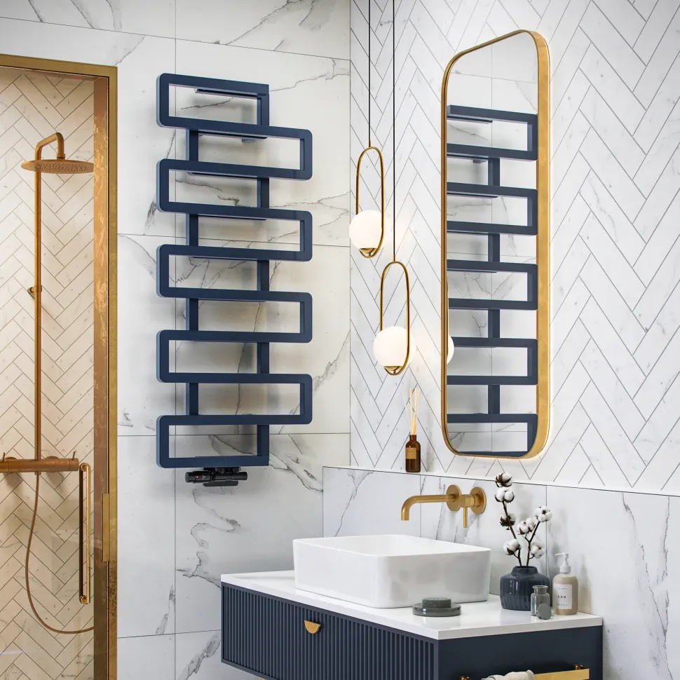 Terma Bookie Heated Towel Rail - 2 Sizes