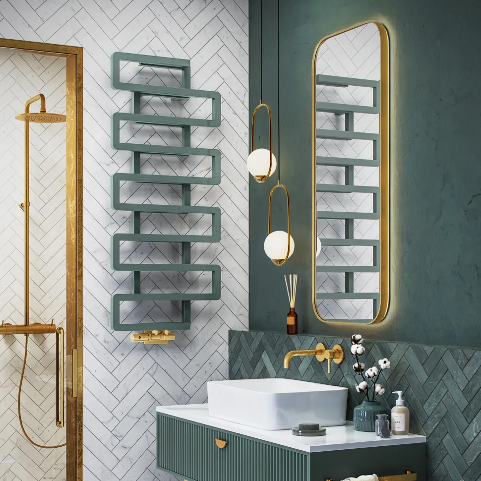 Terma Bookie Heated Towel Rail - 2 Sizes
