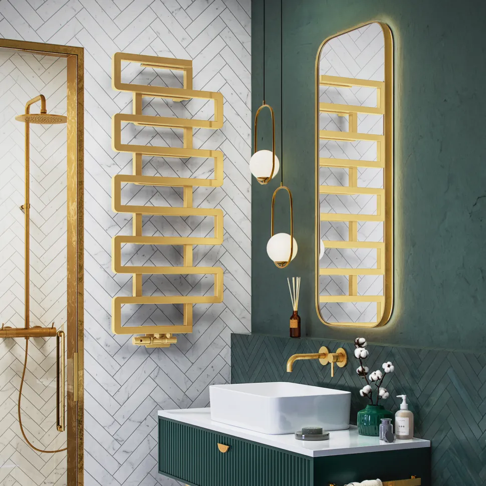 Terma Bookie Heated Towel Rail - 2 Sizes