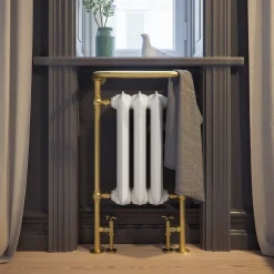 Terma Cast Iron Traditional Heated Towel Rail - 6 Colours