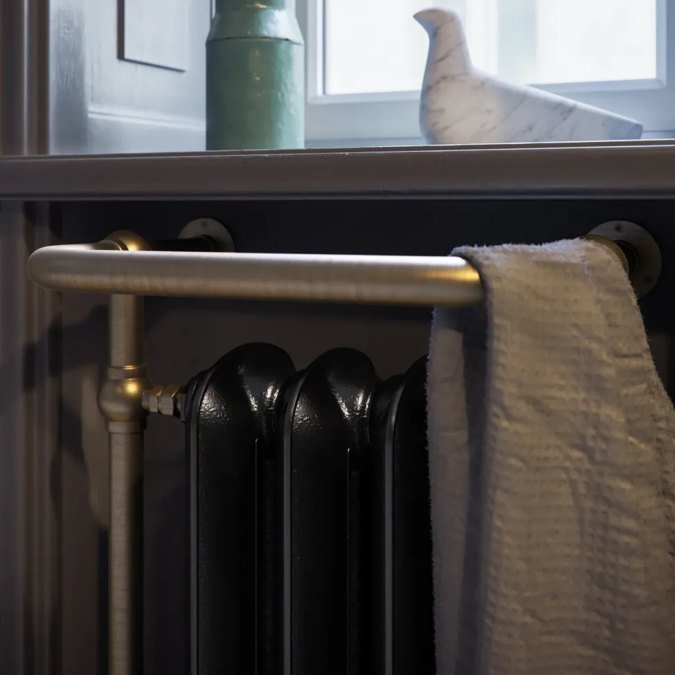 Terma Cast Iron Traditional Heated Towel Rail - 6 Colours