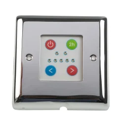 Terma Chrome Fascia for Temperature Control Plate for SIM Elements