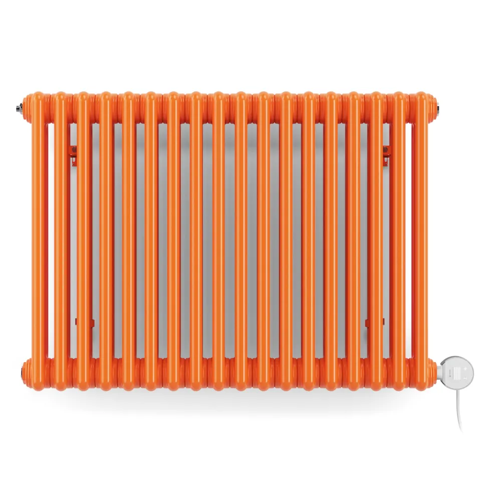 Terma Colorado Electric 3 Column Horizontal Radiator with VEO Wi-Fi Controlled Heating Element