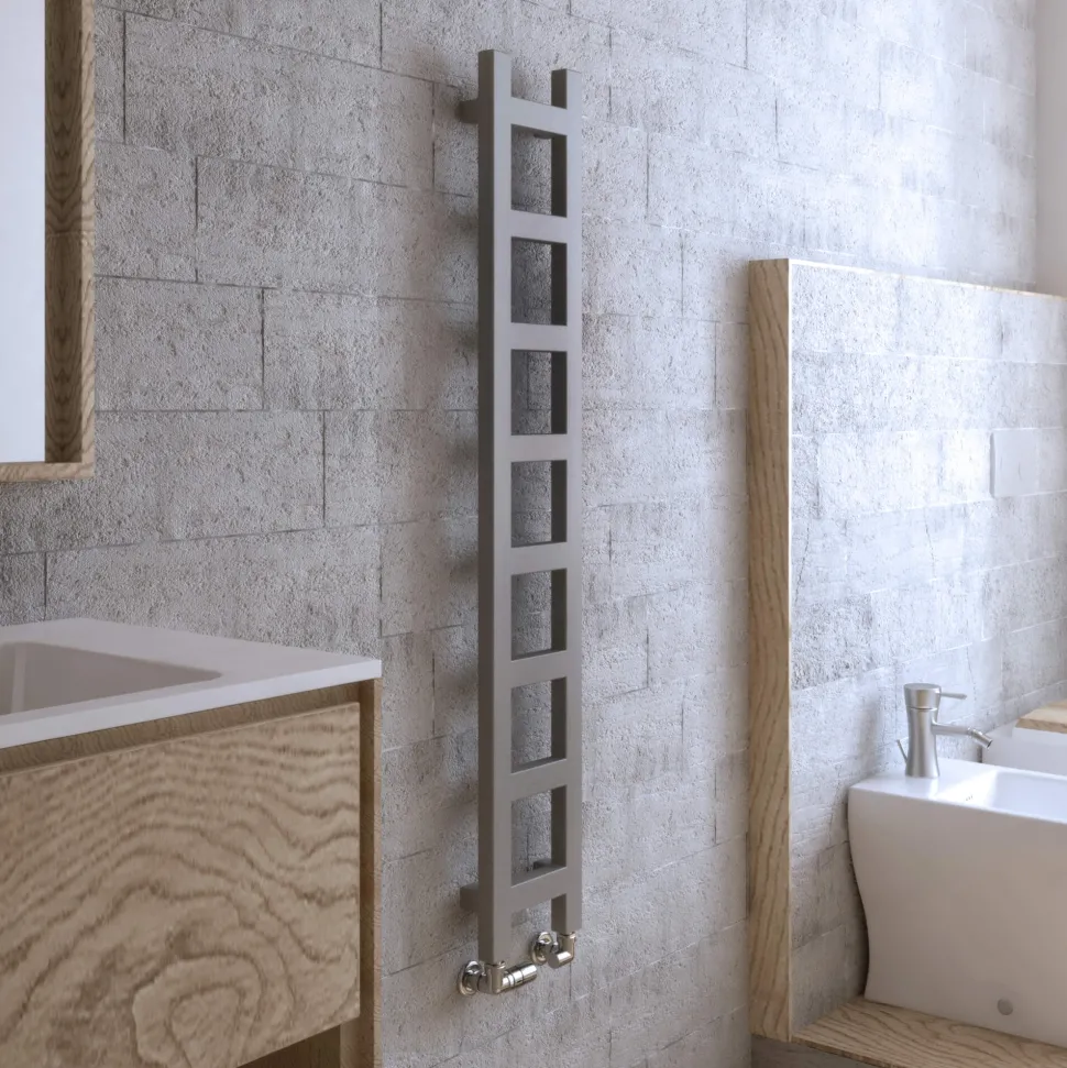 Terma Easy Ladder Heated Towel Rail - Sparkling Gravel - 3 Sizes