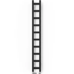 Terma Easy Matt Black Heated Towel Rail - 3 Sizes