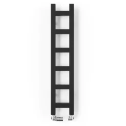 Terma Easy Matt Black Heated Towel Rail - 3 Sizes