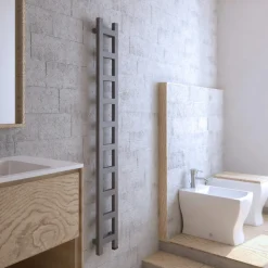 Terma Easy One Electric Heated Towel Rail with Heating Element - Sparkling Gravel - 3 Sizes