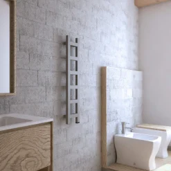 Terma Easy One Electric Heated Towel Rail with Heating Element - Sparkling Gravel - 3 Sizes