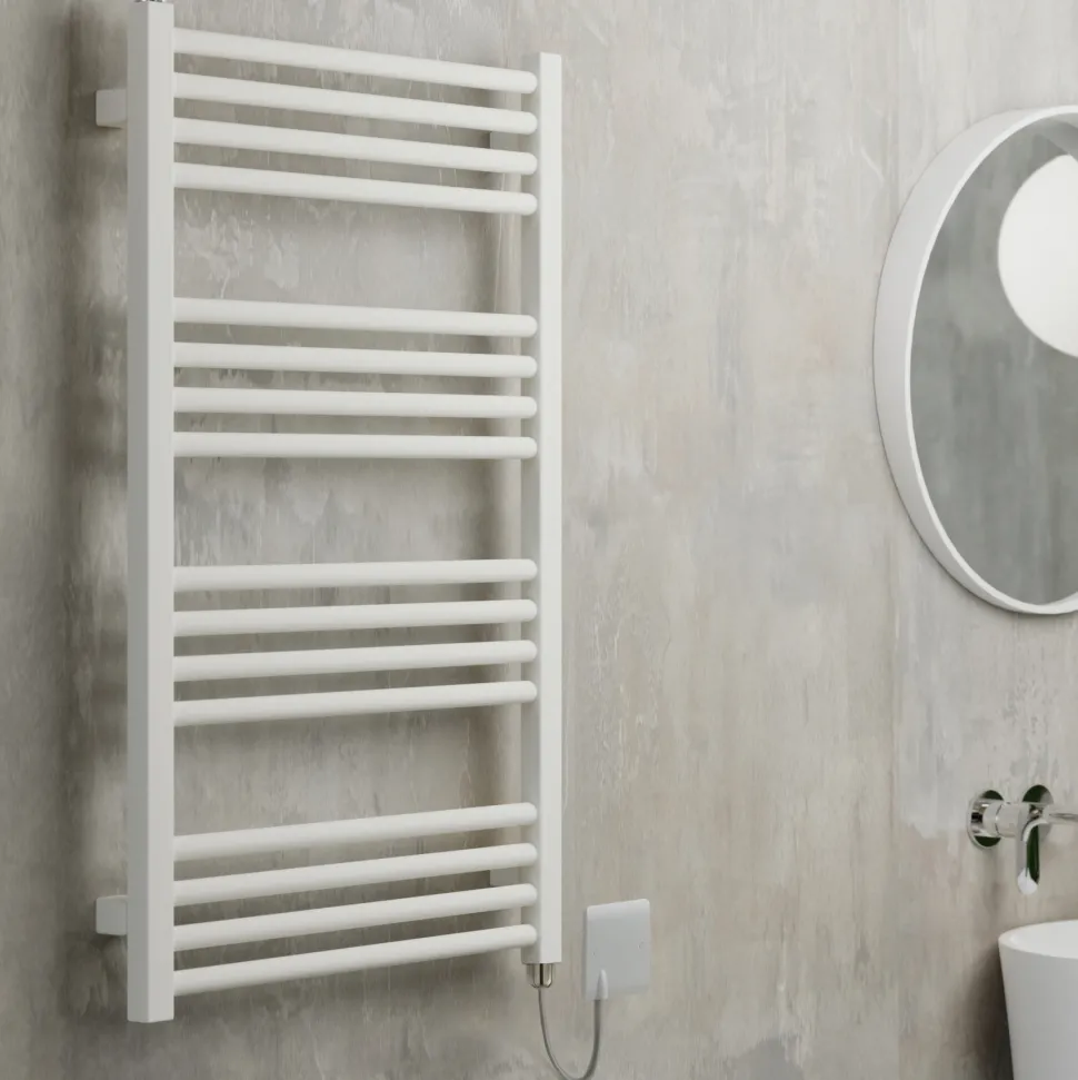 Terma Fiona Electric Heated Towel Rail with SIM Heating Element