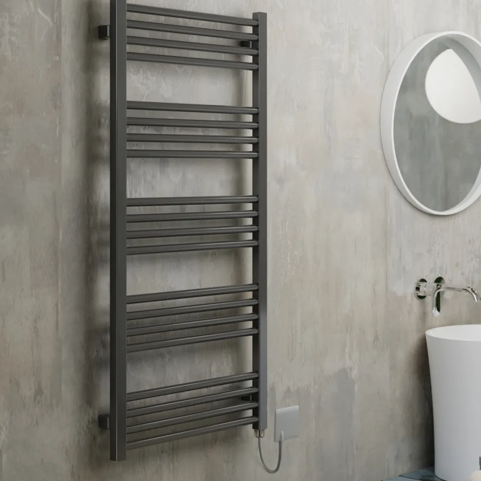 Terma Fiona Electric Heated Towel Rail with SIM Heating Element