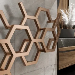 Terma Hex Steel Designer Horizontal Radiator - 502 x 1126mm