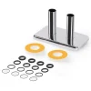 Terma Integrated Chrome Pipe Masking Set for 50mm Connections