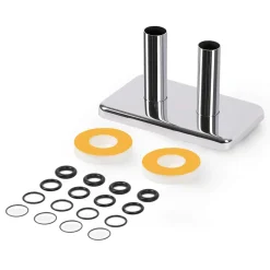 Terma Integrated Chrome Pipe Masking Set for 50mm Connections