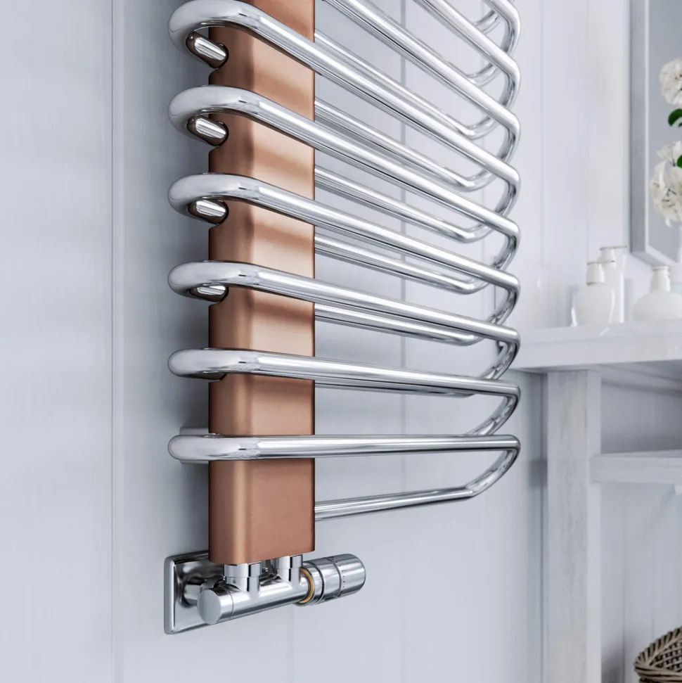 Terma Integrated Chrome Pipe Masking Set for 50mm Connections