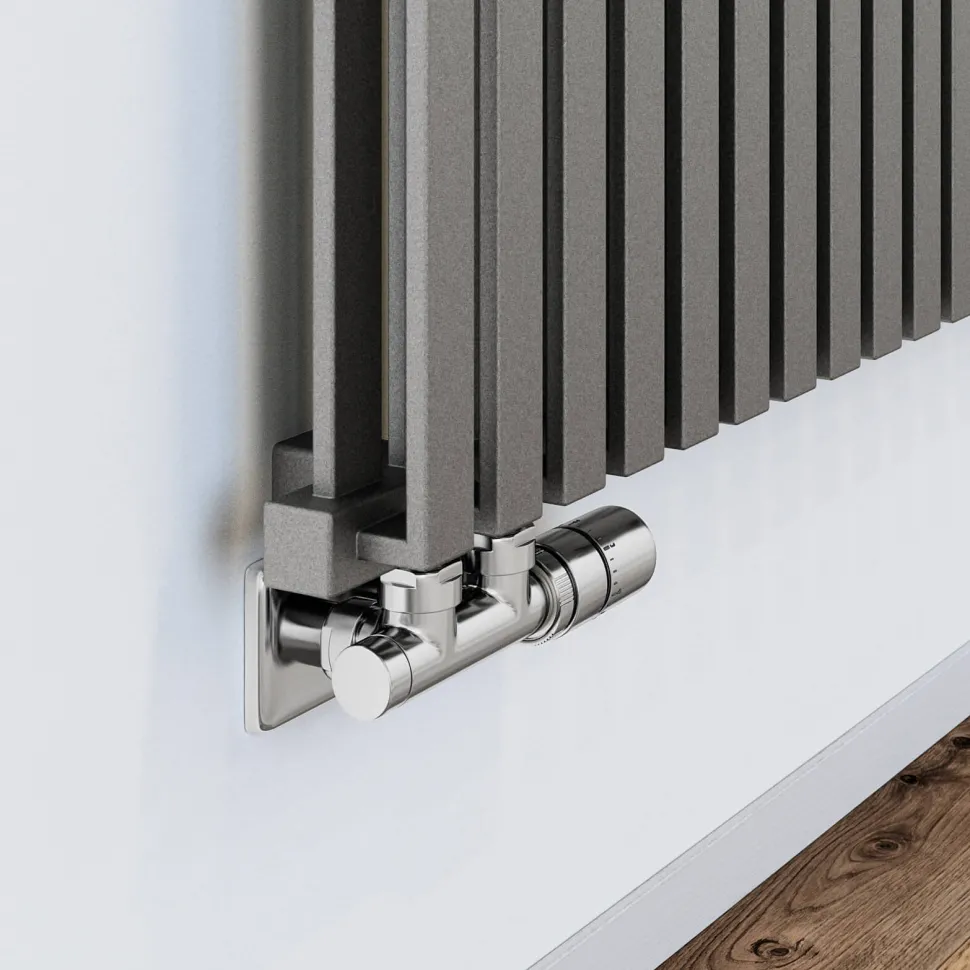 Terma Integrated Chrome Pipe Masking Set for 50mm Connections
