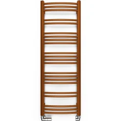 Terma Jade Curved Heated Towel Rail - True Copper - 2 Sizes