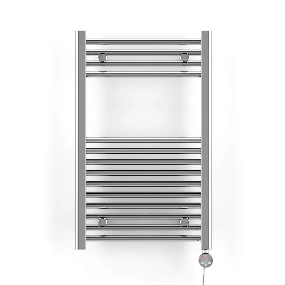 Terma Leo Chrome Electric Heated Towel Rail with Heating Element