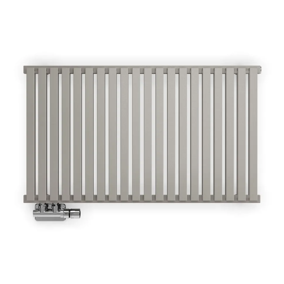 Terma Nemo Horizontal Double Panel Metallic Stone Radiator - 3 Sizes