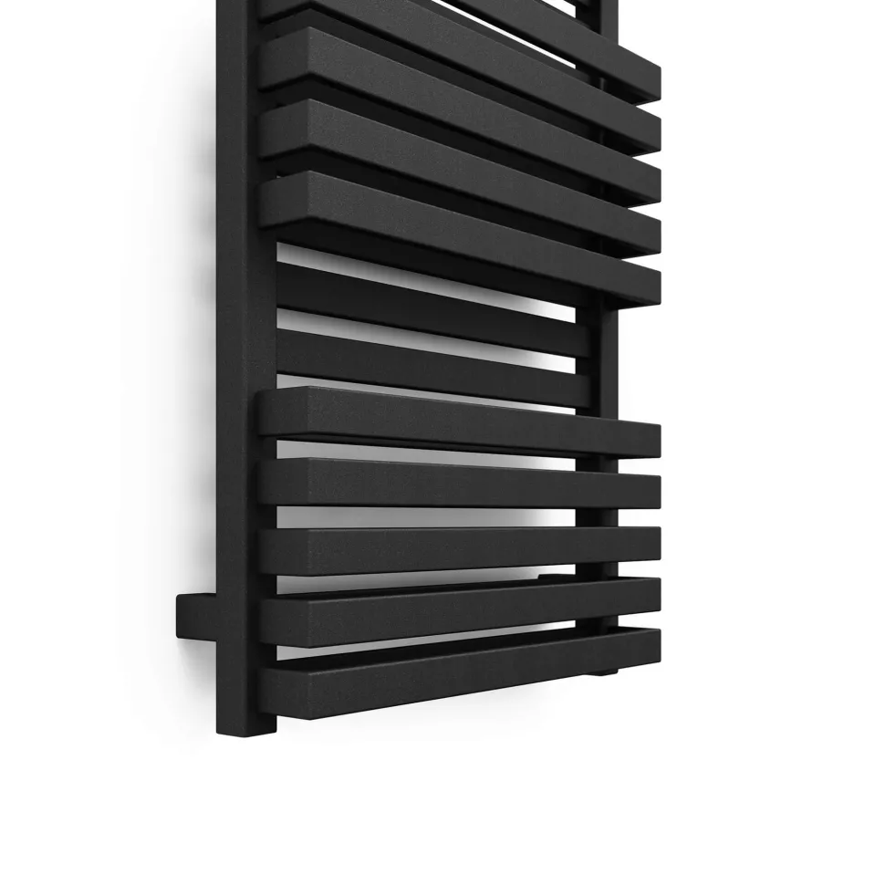Terma Quadrus Bold Heated Towel Rail - Metallic Black