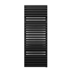 Terma Quadrus Bold One Electric Heated Towel Rail with Heating Element - Metallic Black