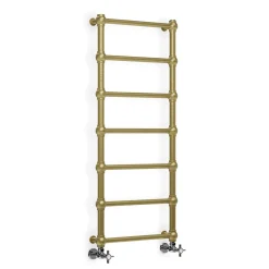 Terma Retro Designer Brushed Brass Heated Towel Rail