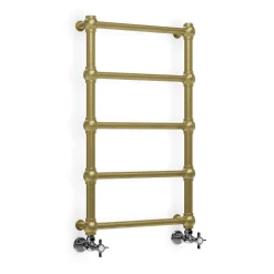 Terma Retro Designer Brushed Brass Heated Towel Rail