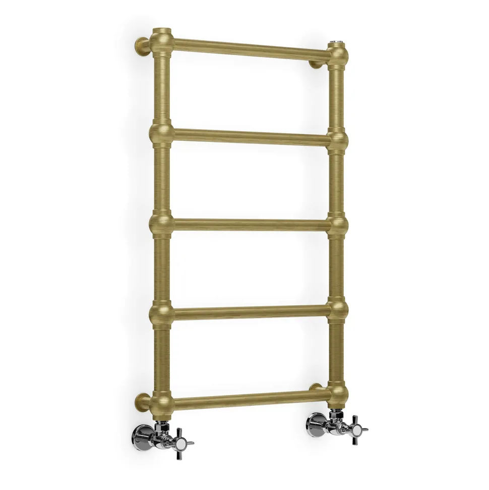 Terma Retro Designer Brushed Brass Heated Towel Rail