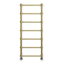 Terma Retro Designer Brushed Brass Heated Towel Rail
