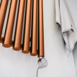 Terma Rolo Room E Single Panel Electric Radiator with MOA Blue Heating Element